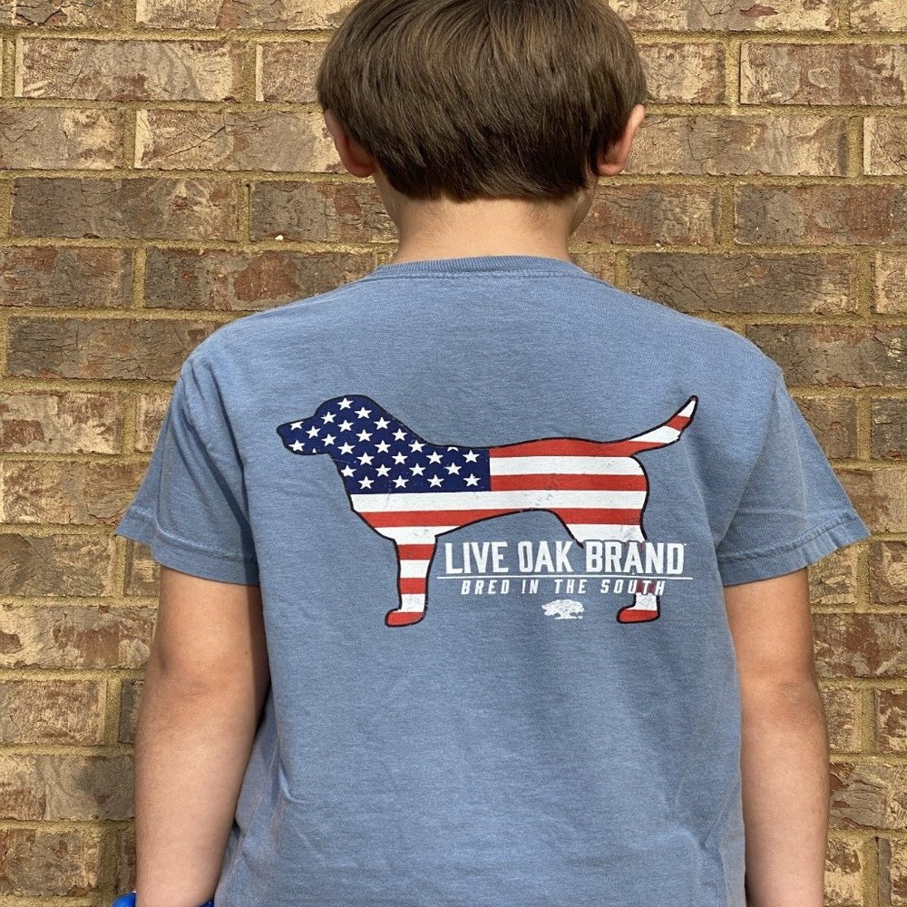 State Dog USA- Short Sleeve T-Shirt (Youth) by Live Oak Brand